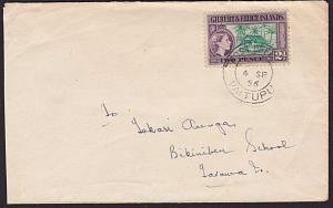 GILBERT & ELLICE IS 1956 local cover POST OFFICE / VAITAPU cds..............4444