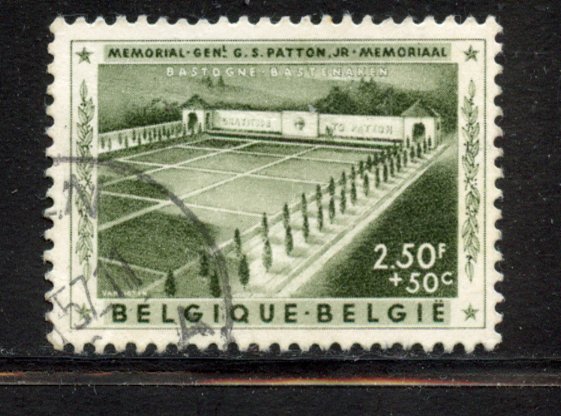 Belgium # B607, Used. CV $ 1.80