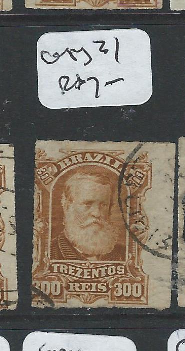 BRAZIL (PP2603B) DOM PEDRO 300R  SC75   CDS   CANCEL  VFU  COPY 31