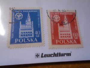 Poland   #  682-83    used
