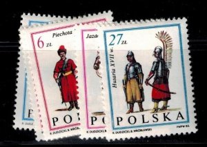 Poland 2576-80 MNH VF