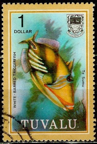 Tuvalu; 1979: Sc. # 111: Used Single Stamp