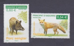 2008 Andorra fr 670-671 Fauna