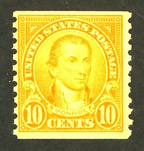 U.S. #603 MINT OG NH