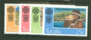 Tuvalu #212-15 Mint (NH) Single (Complete Set)