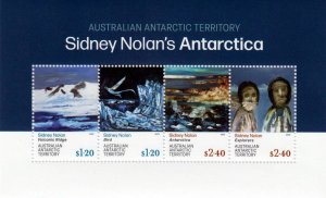 AAT - Postfris/MNH - Sheet Sidney Nolans Antarktis 2023