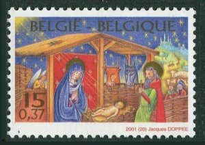 Belgium 1870,MNH. Christmas 2001.Nativity scene.