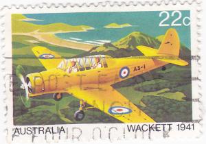 Australia 1980 Aust. Aircraft Wackett, 1941 22c used 