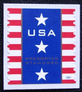 US #4158 MNH Coil Single, Patriotic Banner SCV $.20 