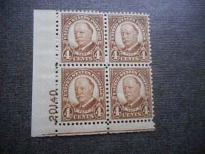 # 685 F-VFNH  Plate Block