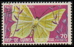 Equatorial Guinea sw1019 - Cto - 70e Palena Moth (1975)