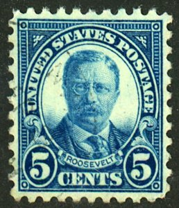 U.S. #586 USED