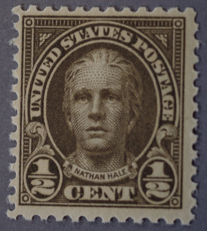 United States #551 1/2 Cent Nathan Hale MNH