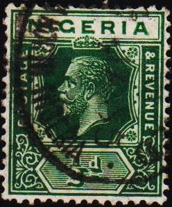 Nigeria. 1914 1/2d S.G.15  Fine Used