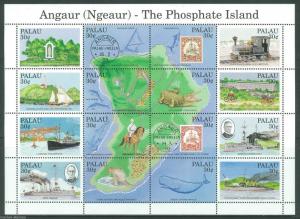 PALAU   ANGAUR SHEET  SCOTT#263   MINT NH AS SHOWN