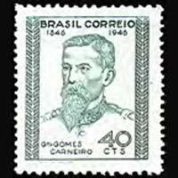 BRAZIL 1946 - Scott# 653 Gen.Carneiro Set of 1 NH