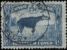 BELGIAN CONGO   #151 USED (1)