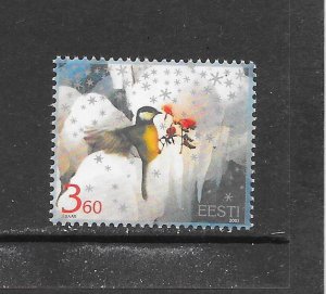 BIRDS - ESTONIA #478 MNH