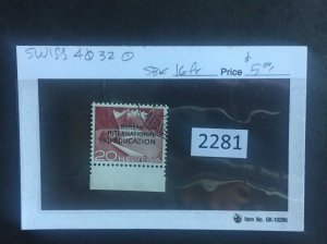 $1 World MNH Stamps (2281) Switzerland 40 - 32 see image for condition