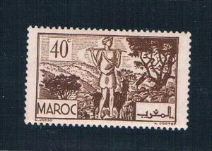 Morocco French 157 MLH Goat Herder 1939 (M0307)+
