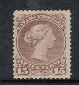 Canada #29b Mint Fine - Very Fine No Gum Tiny Perf Thin **With Certificate**