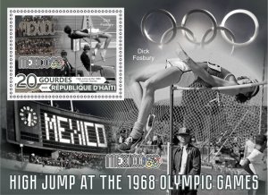 Olympic, Hihg Jump 2024 year, 8 sheets  perforated  NEW