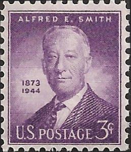 # 937 MINT NEVER HINGED ALFRED E. SMITH