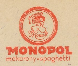 Meter Proof / Test strip Bohemia and Moravia 1939 Spaghetti - Macaroni - Monopol