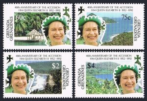Grenada Gren 1368-1371,1372-1373. Queen Elizabeth II accession to the Throne,40.