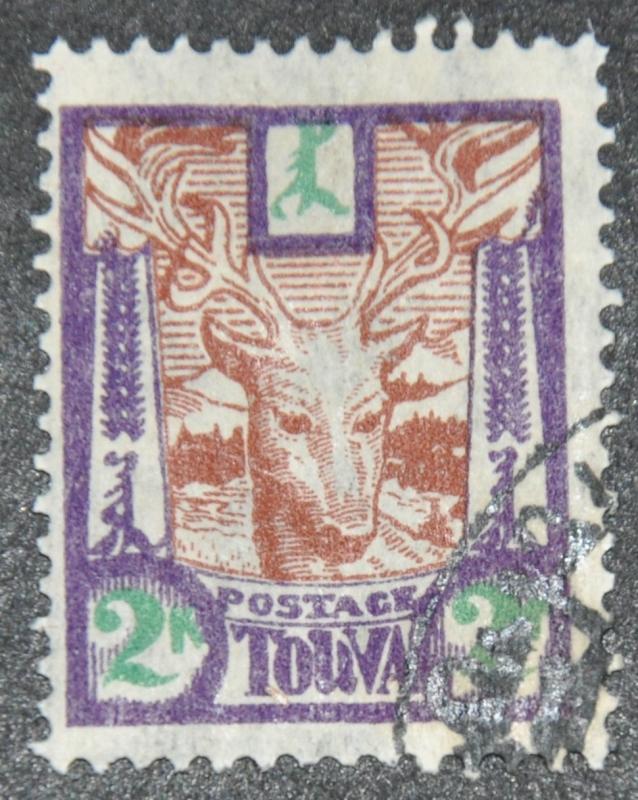 DYNAMITE Stamps: Tannu Tuva Scott #16  USED