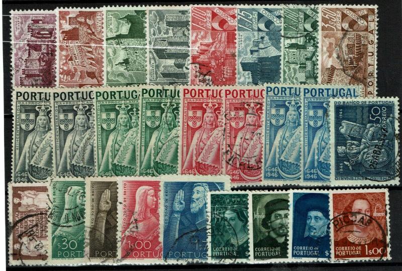 Portugal 26 Mint and Used, some faults - C1302