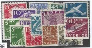 Sweden SC#248,252, 246-257 Used F-VF SCV$30.95...Great Spot(s)!