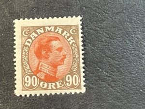 DENMARK # 127-MINT/HINGED-----SINGLE------1920