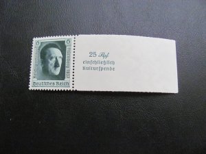 GERMANY 1937 MNH SC# B103,104,106 HITLER FROM SS LOT (115)