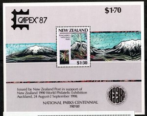 New Zealand #879b MNH Capex 87 SS