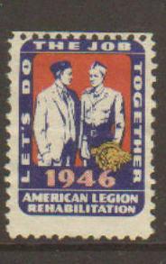 1946 American Legion Rehabilitation Seal