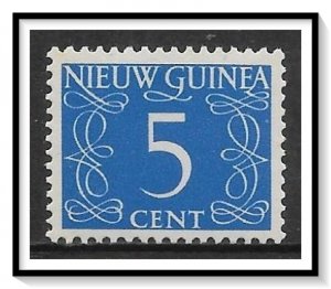 Netherlands New Guinea #6 Numeral MH