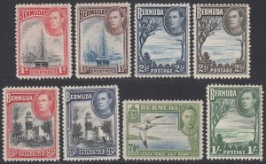 Bermuda 118-122, SG110//115 MH / MLH / MNH (see Details) CV $40.10