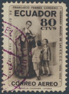 Ecuador  Sc# C273  Used Brother Miguel  see details  / scans