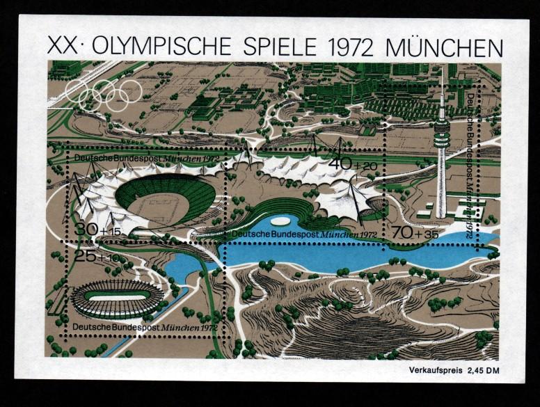 Germany # B489 Mint S/S Olympics!