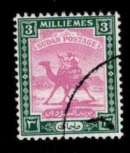 SUDAN Scott 81 Used  mail stamp