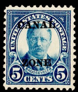 Canal Zone Scott 75 Mint never hinged.