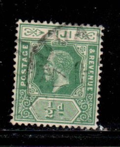 FIJI #80  1912  1/2p  KING GEORGE V    F-VF  USED  a