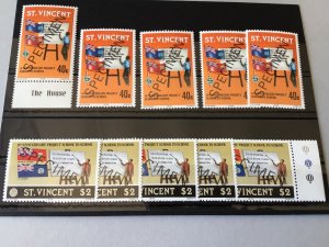 St Vincent 1978 Specimen mint never hinged stamps Ref 64557
