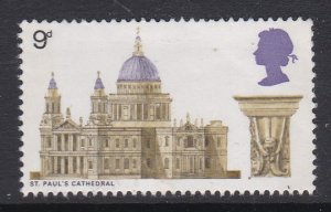 Great Britain #593 single F-VF Mint NH ** St. Paul's Cathedral