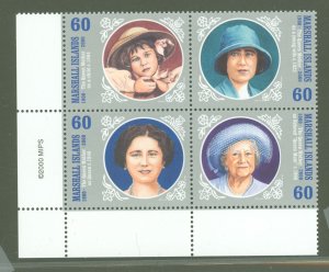 Marshall Islands #750  Single (Complete Set) (Queen)