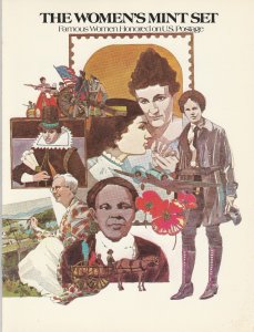 The Women's Mint Set - Famous Women Honored on US Postage USPS Booklet