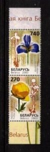 Belarus Sc 470-1 MNH of 2003 - Endangered Flower - FH02