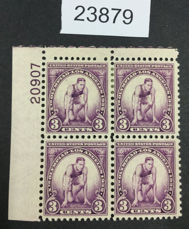 US STAMPS #718 MINT OG NH BLOCK LOT #23879