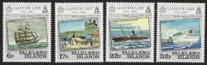 Falkland Islands #404-407 MNH Full Set of 4 Lloyd's List